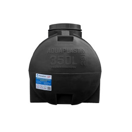 Бак для воды горизонтальный  Aquaplast ОГ 350 литров черный
