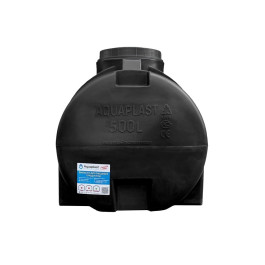 Бак для воды горизонтальный  Aquaplast ОГ 500 литров черный