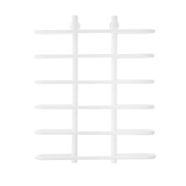 Полотенцесушитель водяной Energy Aero 800х600 мм белый матовый без уголков