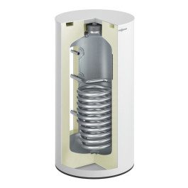 Бойлер косвенного нагрева Viessmann Vitocell 300-W тип EVIB-A 200 литров (цвет жемчужно-белый) из нержавеющей стали