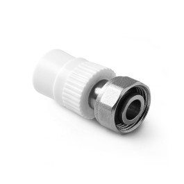 Муфта полипропиленовая Fusitek с НГ гайкой 20х3/4"мм под евроконус