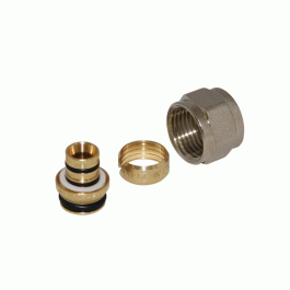 Накидная гайка для коллектора Usystems 1"НРx1"НГ