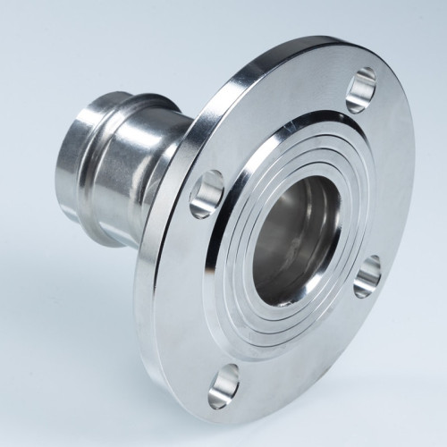 Пресс-соединитель Valtec 76.1мм DN65 с переходом на фланец из нержавейки арт.VTi.980.I.076065