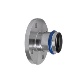 Пресс-фланец переходной MVI 28 мм нержавеющий