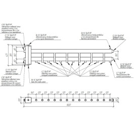 Коллектор Gidruss BM-150-7D до 150 кВт 1 1/2" 7 контуров