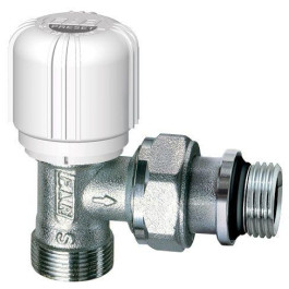 FAR хромированный угловой терморегулирующий вентиль НР M24x19 1/2"