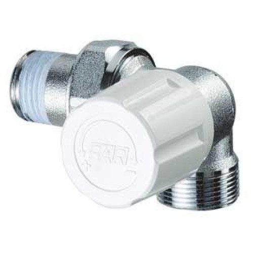 FAR терморегулирующий хромированный вентиль (НР) ПВ M24x19 1/2"
