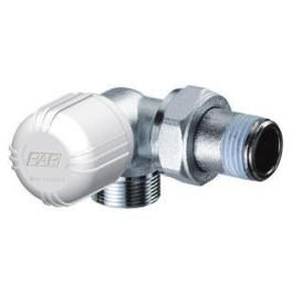 FAR терморегулирующий трехосевой хромированный вентиль (НР) ЛВ M24x19 1/2"