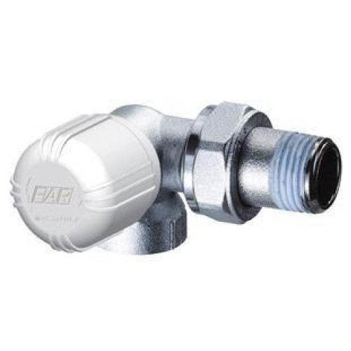 FAR терморегулирующий трехосевой хромированный вентиль (ВР) ЛВ 1/2"