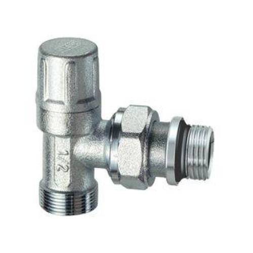 FAR Угловой запорный вентиль НР M24x19 1/2" с уплотнением EPDM