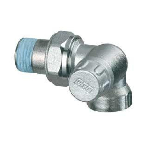 FAR запорный трехосевой хромированный вентиль (ВР) ПВ 1/2"