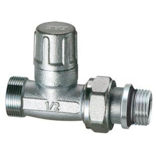 FAR Прямой запорный вентиль НР M24x19 1/2" с уплотнением EPDM