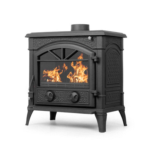Печь-камин чугунная LK Harold 14 кВт