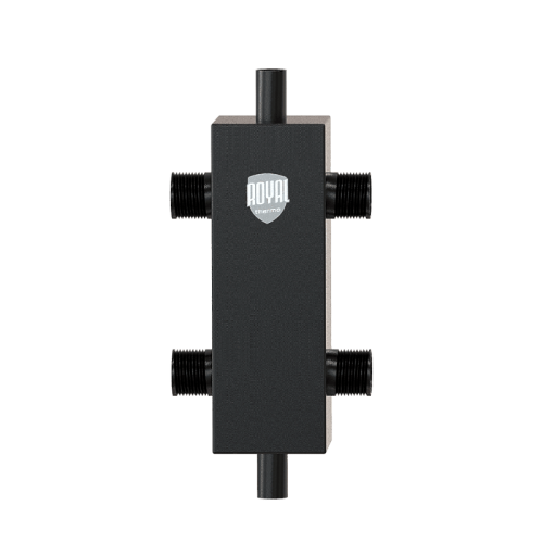 Гидрострелка стальная Royal Thermo с сепаратором 60 кВт ДУ25