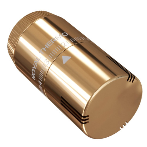 Термоголовка жидкостная Royal Thermo Design М30х1,5 (Золотой)