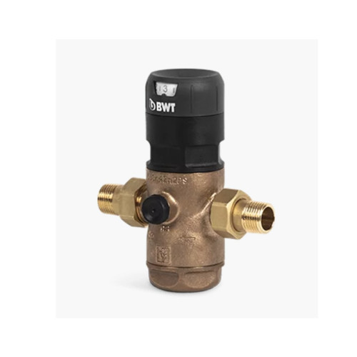 Редуктор давления BWT D1 Red 3/4" красная латунь (безсвинцовая) горячая вода