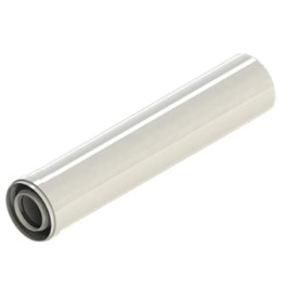 Удлинитель дымохода Groppalli конденсационный 100/150 мм длина 1000 мм