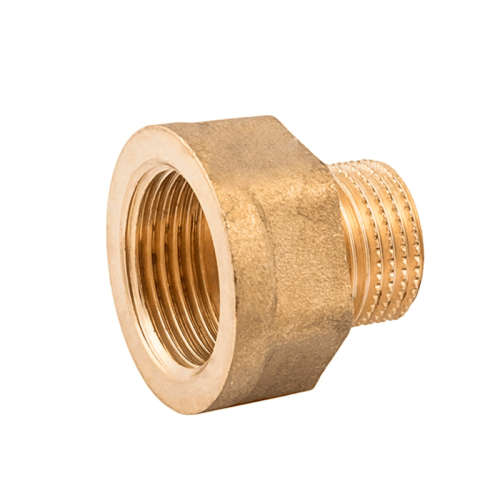 Переходник латунный резьбовой Elsen наружная/внутренняя резьба 1/2"х3/4"