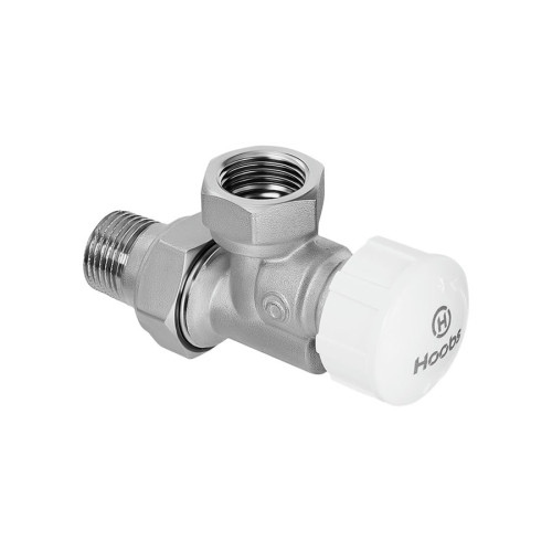 Клапан термостатический с преднастройкой осевой Hoobs 1/2"