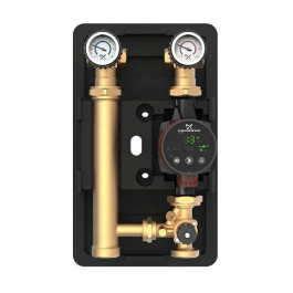 Насосная группа с 3-х ходовым смесителем Grundfos HEATMIX M25 ALPHA2 40