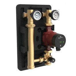 Насосная группа с 3-х ходовым смесителем Grundfos HEATMIX M25 ALPHA2L 40