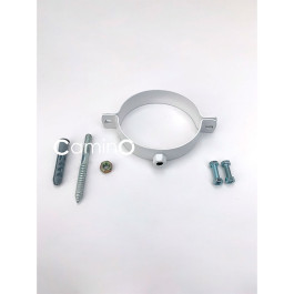 Хомут для крепления к стене Camino сталь белый 80 мм