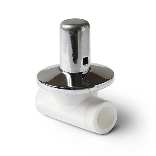 Вентиль полипропиленовый Pro Aqua ДУ 32 мм с хромированной рукояткой