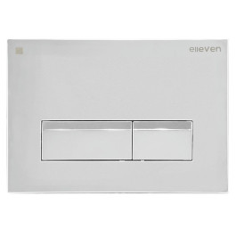 Кнопка смыва Elleven для инсталляции квадратная хромированная