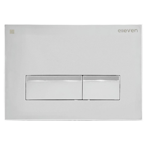 Кнопка смыва Elleven для инсталляции квадратная хромированная
