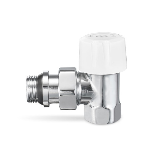 Термостатический клапан радиаторный угловой Varmega 1/2" резьба ВР/НР, цвет хром Термостатический клапан радиаторный угловой Varmega 1/2" резьба ВР/НР, цвет хром