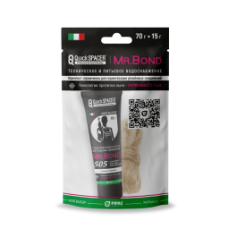 Комплект из пасты и льна 25+7 гр QuickSPACER Mr.Bond 507