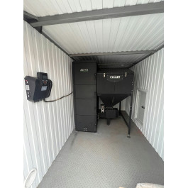 Модульная котельная Zota Smart Modul Pellet Black 105