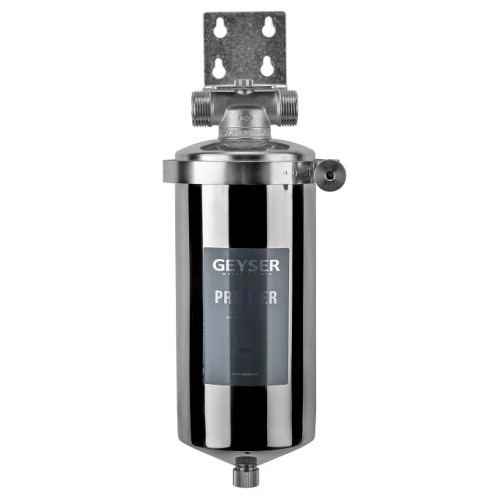 Корпус колба из нержавеющей стали Гейзер-Премьер 10BB 1"