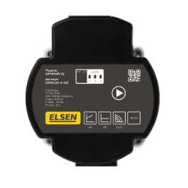 Циркуляционный насос с частотным регулированием ELSEN Optimum V2 DN32,180mm