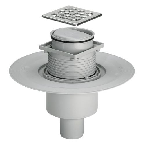 Трап для душа Viega Advantix с гидрозатвором вертикальный выпуск арт. 556914