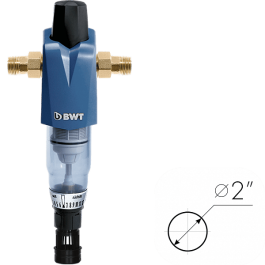 Фильтр механической очистки воды с ручной обратной промывкой BWT INFINITY M 2"