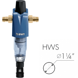 Фильтр механической очистки с редуктором и обратным клапаном BWT Infinity M 1 1/4” HWS