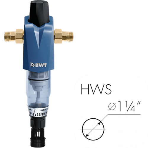 Фильтр механической очистки с редуктором и обратным клапаном BWT Infinity M 1 1/4” HWS