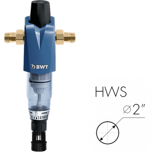 Фильтр механической очистки с редукторм и обратным клапаном BWT Infinity M 2" HWS