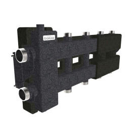 Коллектор Gidruss BM-80-5DU EPP до 80 кВт 1 1/4"-1" 4 контура EPP термоизоляция