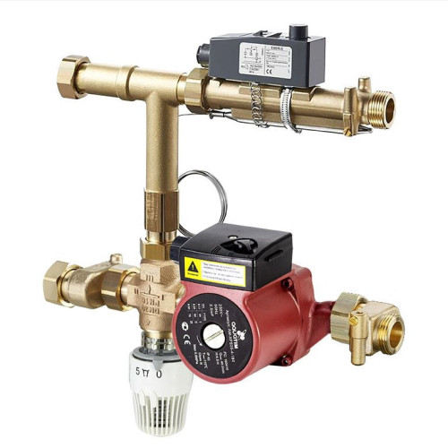 Насосно-смесительный узел для системы отопления TIM JH-1037 (без насоса)