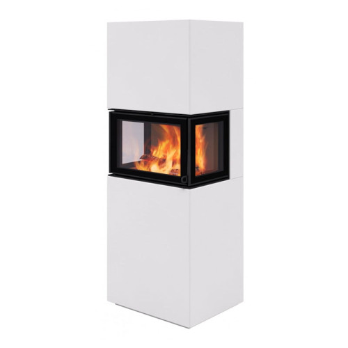 Печь-камин Nordpeis Cannes II с топкой Q-24UL IR Exclusive