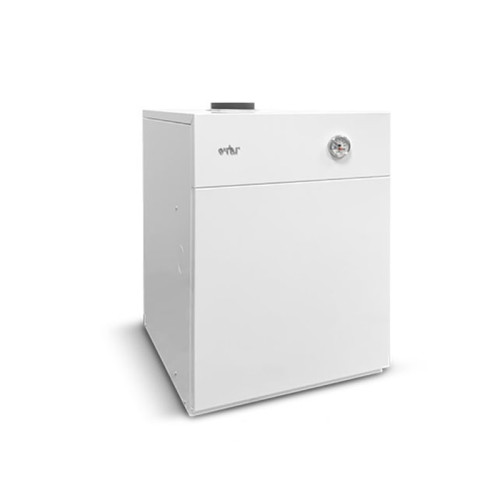 Напольный газовый котел Очаг КЧГ-40 "E" с газовым клапаном SIT