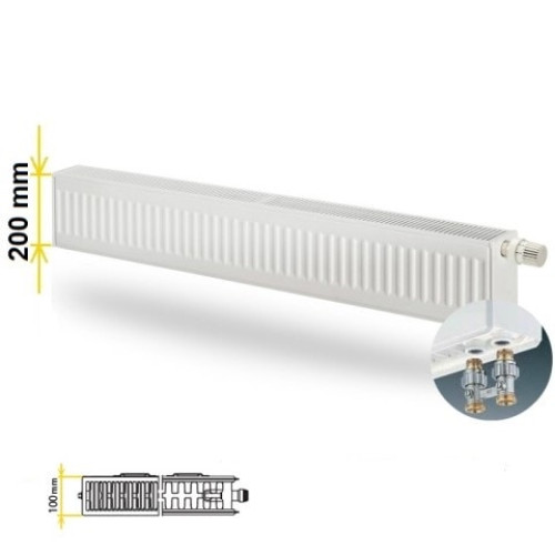 Панельный стальной радиатор Kermi FTV 22 (200x1400 мм)