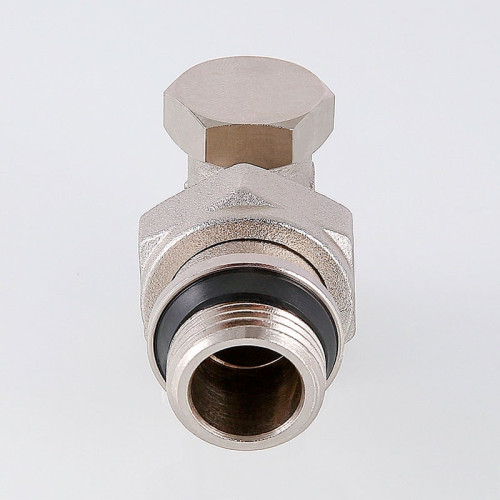 Клапан настроечный угловой Valtec 1/2" арт.VT.019.NR.04 с доп.уплотнением