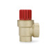 Клапан предохранительный Varmega 1"-1 1/4",ВР-ВР резьба, 3Бар, мембранный