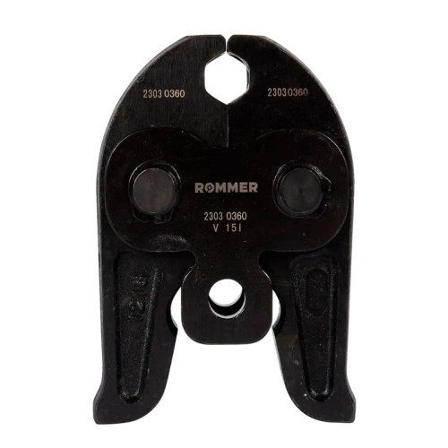 Пресс-клещи Rommer V-профиль 18мм для медных и нержавеющих труб