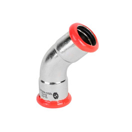 Колено из оцинкованной стали MVI 22 мм