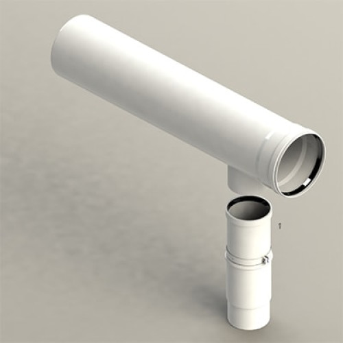 Коллектор дымовых газов Groppalli 200/100 для конденсационных котлов Time Power 90K-160K до 270 кВт