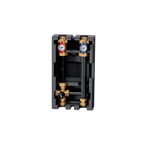 Насосная группа FAR 1"с термосмесителем без насоса в теплоизоляции (арт.FA 2167 1180RU)